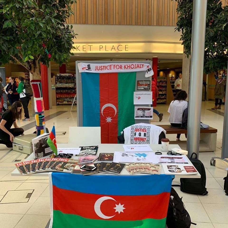 Azerbaijani students studying at the University of Exeter have commemorated the Khojaly tragedy.
